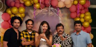 'SAAREE' movie heroine Aaradhya Devi Birthday Celebration at RGV DEN