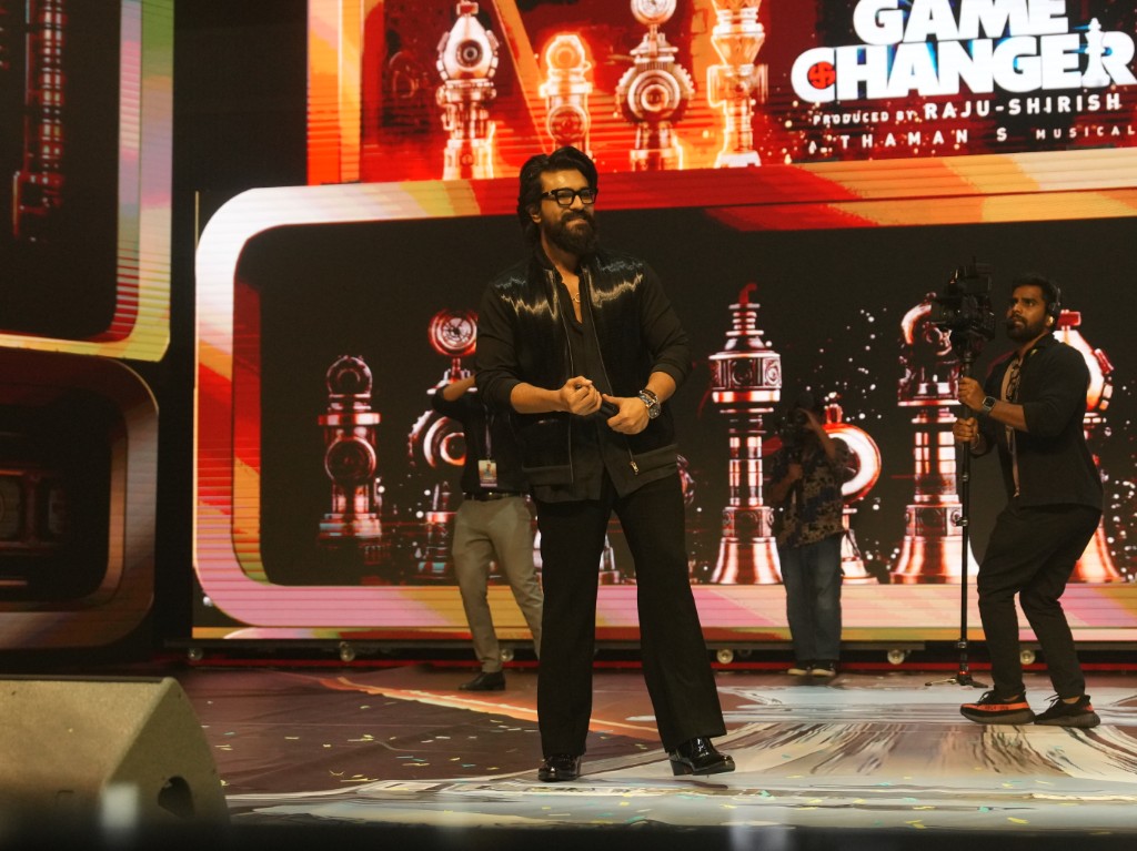 Ram Charan At Game Changer Dallas Event