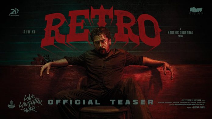 Suriya44 Titled Retro, Action-packed Teaser Unleashed