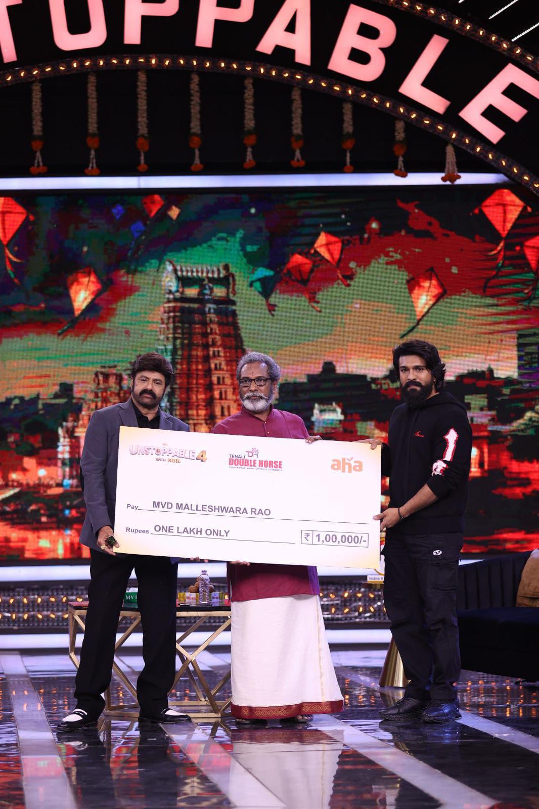 Ram Charan on Unstoppable with NBK (2)