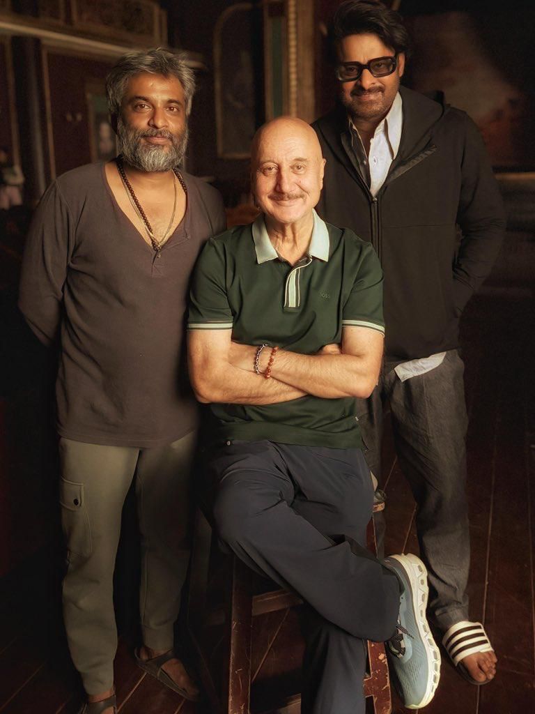 Anupam Kher Onboard For PrabhasHanu