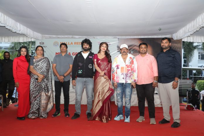 SAAREE COLLEGE EVENT LUCKY LAXMI_VIJAYA_RAVISHANKAR VARMA_SATYA YADU_AARADHYA_RGV_RAGHAVENDRA REDDY_BHARATH REDDY
