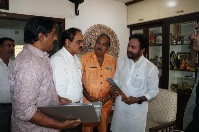 BJP Leader Kishan Reddy Bought First Ticke Of LYF Love Your Father