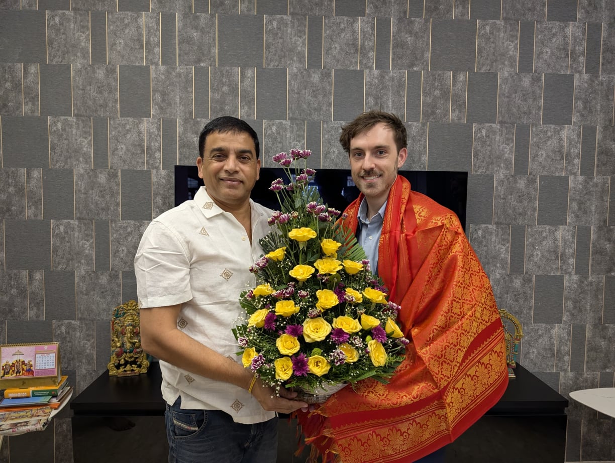 Dil Raju and Harshith Reddy met delegation from Australian Consulate General