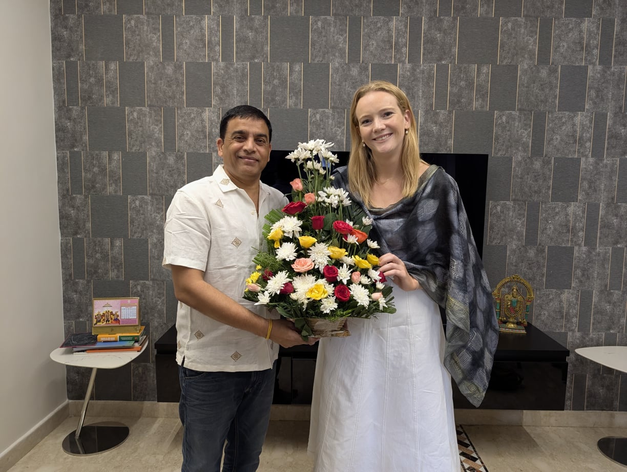Dil Raju and Harshith Reddy met delegation from Australian Consulate General