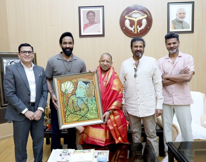 UP CM Yogi Adityanath Releases Kannappa Release Date Poster