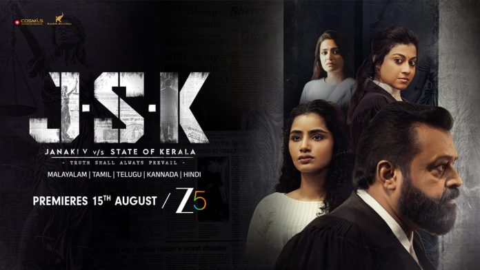 J.S.K - Janaki V vs State of Kerala Streams August 15 Only On ZEE5