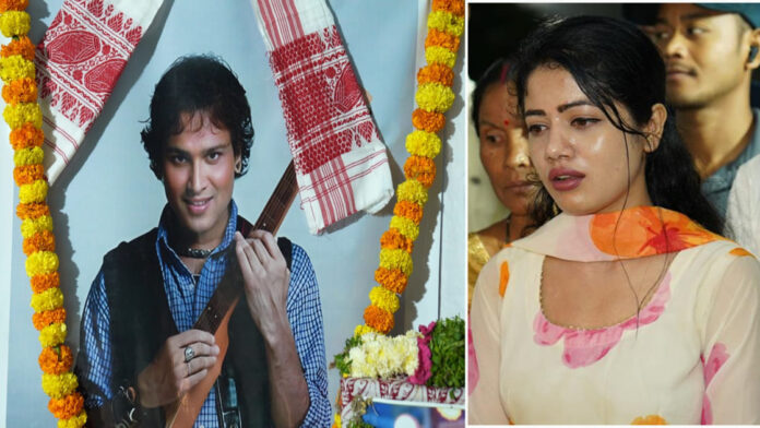 Legendary Singer Zubeen Garg Honored by Actress Bhairavi Ardya Deka (1)