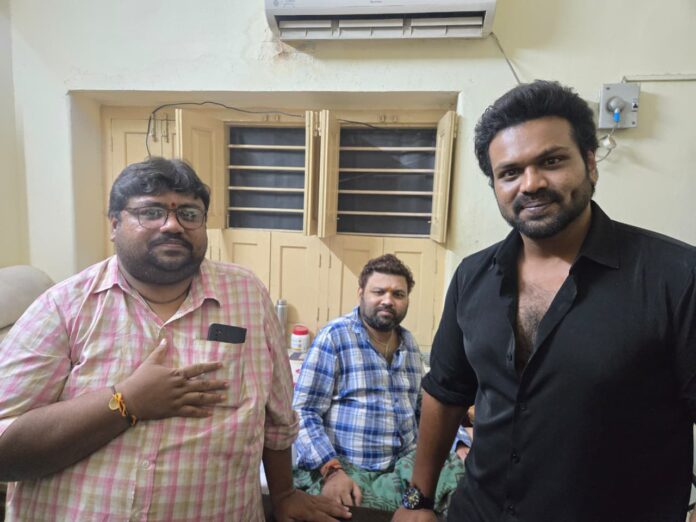 Manchu Manoj Visits Ailing Actor Ramachandra Manchu Manoj Visits Ailing Actor Ramachandra