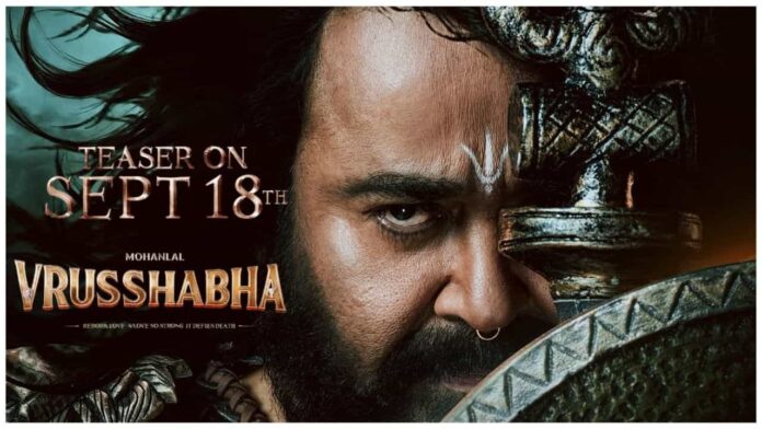 Vrusshabha-Teaser-Date