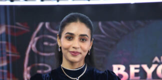 Sapthami Gowda At The Rise Of Ashoka Trailer Launch Event