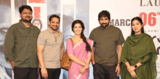 Varalaxmi Sarathkumar Saraswathi Movie Trailer Launch Event