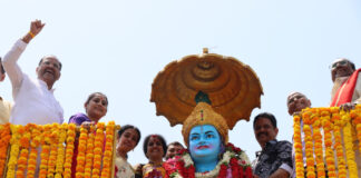 Film Fraternity Pay Floral Tributes to Late Sri Nandamuri Taraka Rama Rao Garu on His 103rd Birth Anniversary