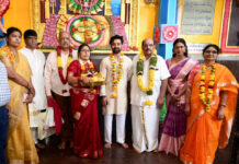 'AGADHA' Publicity Campaign Begins with the Blessings of Balkampet Ellamma–Pochamma 