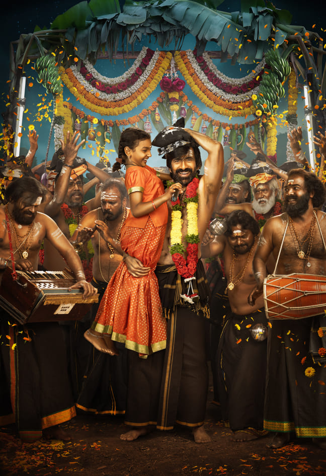 Mass Maharaja Ravi Teja Starts Dubbing For Irumudi (1) Mass Maharaja Ravi Teja Starts Dubbing For Irumudi