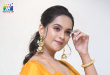 Samaira – Pics Samaira At Karmakhya Trailer Launch