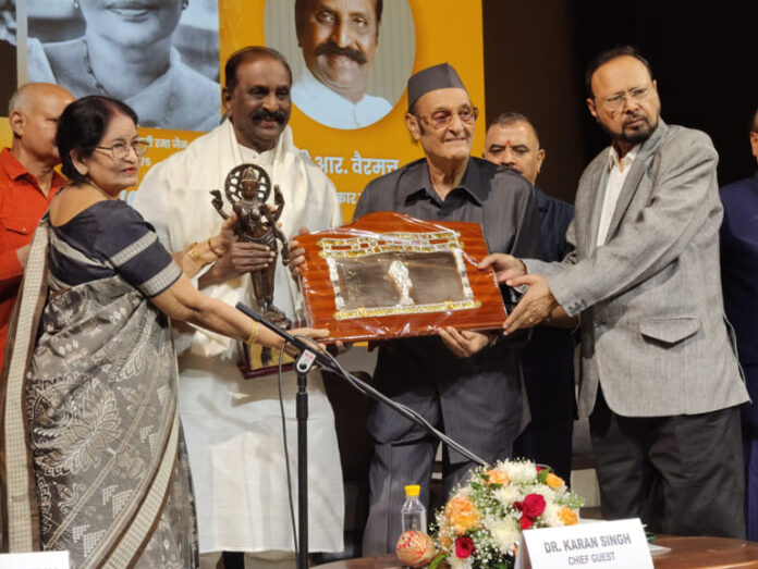 Vairamuthu received the Jnanpith Award Vairamuthu received the Jnanpith Award