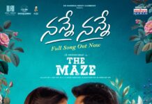 'Nanne Nanne' Lyrical Video Launched from Sriram's "The Maze"
