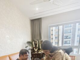 Actress Sri Gouri Priya Ties Rakhi to Cult Producer SKN