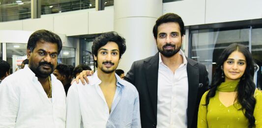 Real Hero Sonu Sood With Anakapalli Movie Team