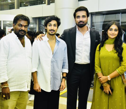 Real Hero Sonu Sood With Anakapalli Movie Team