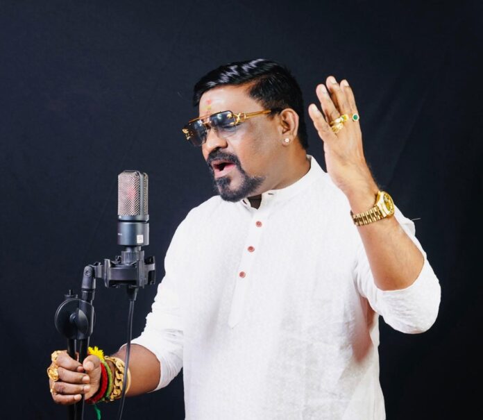 Popular singer Velmurugan