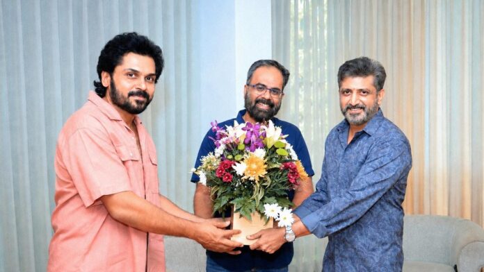 Karthi On Board For Prince Pictures Film With Director Mohan Raja