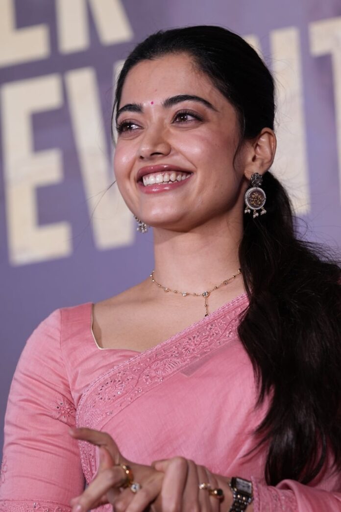 Rashmika Mandanna At Mysaa Teaser Launch