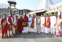 AP FDC Chairman Bharat Bhushan Offers Prayers at Tirumala